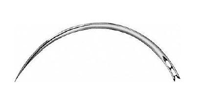 ШОВНА ГОЛКА №B8 КОЛЮЧА 46 mm, Ø 1 mm